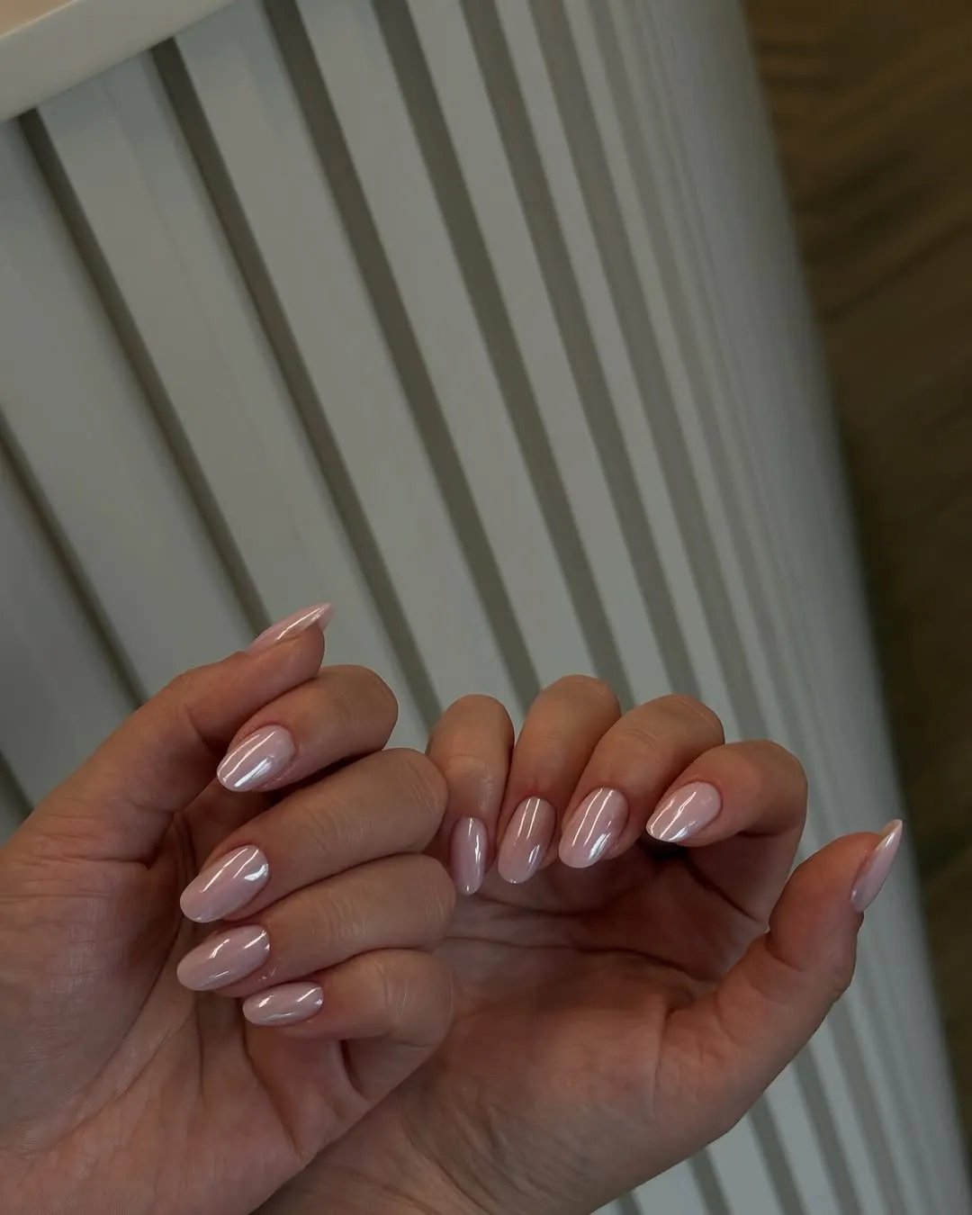 Chrome glazed manicure Limassol, by Urban Chíc Beauty Lounge