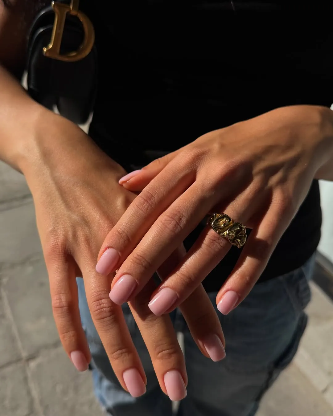 Gel manicure nude nails Limassol, by Urban Chíc Beauty Lounge